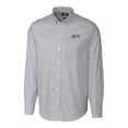 thumbnail image 2 of Men's Cutter & Buck Charcoal UCF Knights Citronaut Stretch Oxford Stripe Long Sleeve Button-Down Shirt, 2 of 3