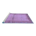 thumbnail image 2 of Ahgly Company Machine Washable Indoor Rectangle Oriental Blue Traditional Area Rugs, 2' x 4', 2 of 4