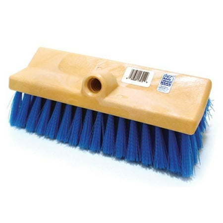 Blue Devil B3012 10 Inch Dual Surface Bi-Level Deck and Acid Cleaning Brush