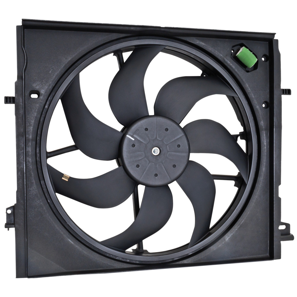 For Nissan Qashqai 2017 18 19 20 21 2022 Radiator and Condenser Fan Assembly | Plastic | With One Big Fan | Replacement For NI3115162 | 214816MA0B