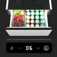 thumbnail image 5 of Smart Bedside Table with Built-in Fridge, Smart Fridge with Wireless Charging, USB Ports Power Socket & Touch Screen Control, Smart  Nightstand End Table with Induction Light, 5 of 12