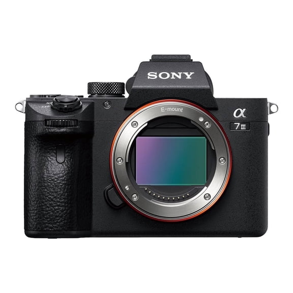 Restored Sony Alpha a7 III ILCE-7M3 24.2MP Full-Frame 4K Mirrorless Camera Body Only, Black, International Model