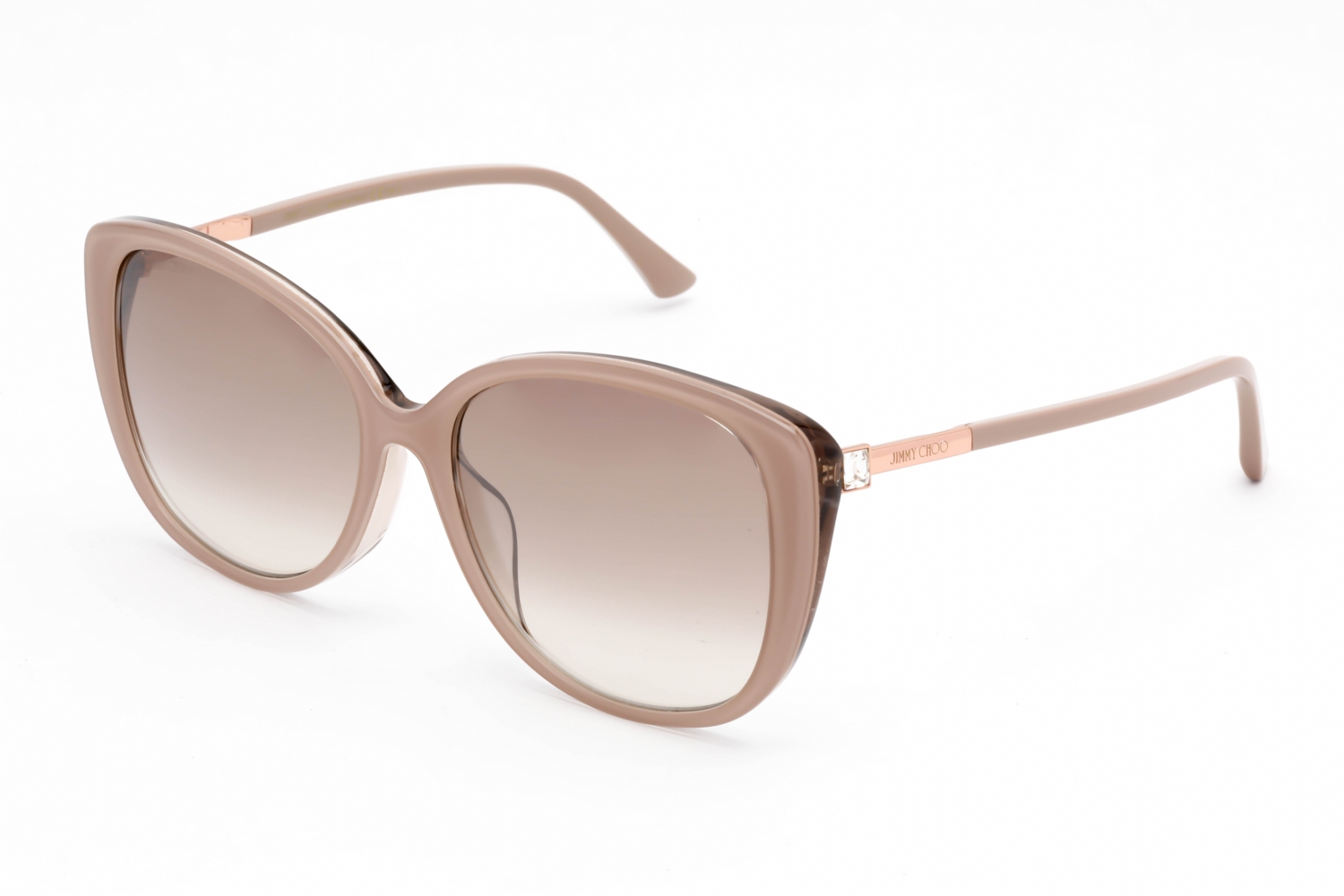 JIMMY CHOO JCALYFSKONNQ57 Sunglasses Size 57mm 145mm 17mm Nude