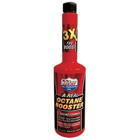 Lucas Oil 10026-PK12 Octane Booster - 15 oz (Pack of 12)