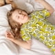 thumbnail image 5 of Balery Banana Conjunto de Pijama Infantil de Manga Corta con Estampado – Ropa de Dormir de Algodón Suave-4X-Large, 5 of 6