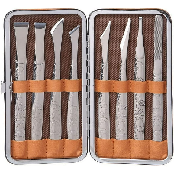 8Pieces Callus Rasp File & Shaver Foot Hard Tough Skin Corn Remover Pedicure Tool