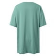 thumbnail image 6 of BOOMNY Womens 2 Peice Shorts Sets Solid Short Sleeve Tops Shorts Outfits for Women Summer Casual Matching Sets, 6 of 7