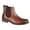 Conker Brown, variant on Roamers Mens Leather Conker Twin Gusset Ankle Boots
