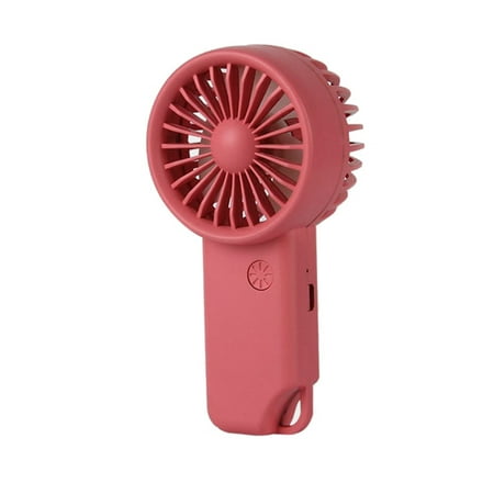 

YMH Mini Fan Three-Speed Wind Low Noise ABS USB Handheld Pocket Fan Air Cooler for Home