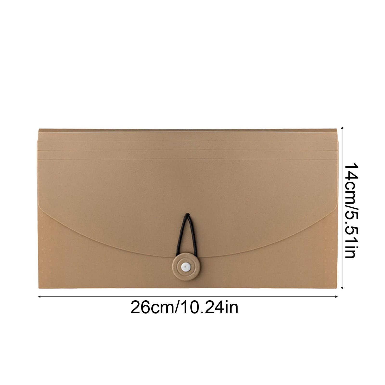 Specollect 5Pcs Expanding File Folder - Small Accordion File Folder Expandable Card Ticket Holder File Storage Folder Check Bill File Folder Plastic Business Document Organizer Wallet Case