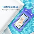 thumbnail image 6 of Floating Waterproof Phone Pouch | IPX8 Submersible Dry Bag for Swimming & Diving | Touchscreen Compatible Phone Cover with Adjustable Lanyard | Fits Phones Up to 7.5 Inches, 6 of 6