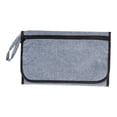 thumbnail image 2 of Bolsa De Viaje Cambiador, Cambiador De Bebé De Viaje Extra Grande Con Bolsillo Frontal Para Exteriores, 2 of 7