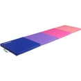 thumbnail image 7 of Matladin 8 FT Folding Gymnastics Gym Exercise Aerobics Mat, 8’x 2’ x 2” PU Leather Tumbling Mats for Stretching Yoga Cheerleading Martial Arts, Play, 7 of 7