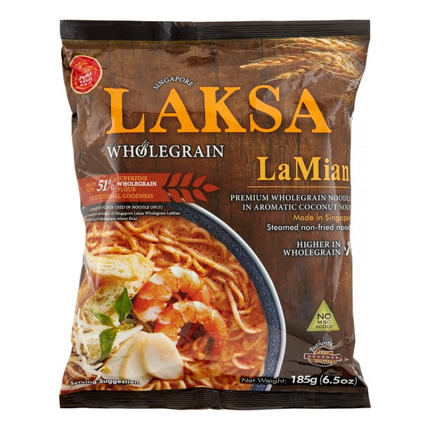 Singapore Laksa Wholegrain La Mian - Walmart.com - Walmart.com