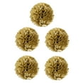 thumbnail image 4 of PAMINGONO 5Ud Bolas De Dorado Para De Bodas Hechos Y Colgantes, 4 of 7