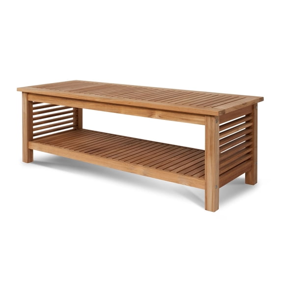 Sylvie Rectangular Teak Outdoor Coffee Table