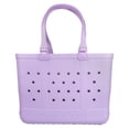 thumbnail image 1 of Bolsa de mano Simply Southern Simply Tote lila impermeable, 1 of 7