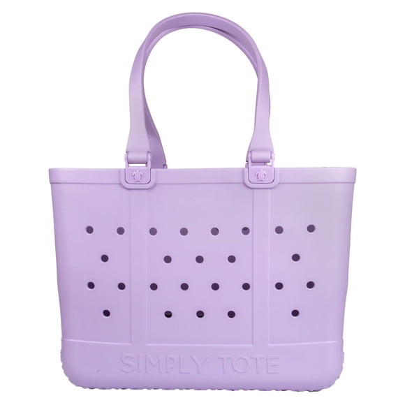 Bolsa de mano Simply Southern Simply Tote lila impermeable