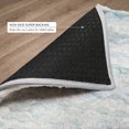 thumbnail image 6 of Addison Rugs Dream Shag Premium Machine Washable Transitional Ribbons Blue Rectangle Rug, 8' x 10', 6 of 8