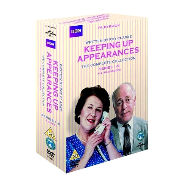 Keeping Up Appearances (Complete Collection - Series 1-5) - 8-DVD Box Set ( Keeping Up Appearances - Series One - Five (40 Episodes) ) [ NON-USA FORMAT, PAL, Reg.2 Import - United Kingdom ]