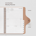 thumbnail image 5 of 2026 Planner - Academic Weekly & Monthly Planner 2026 with Monthly Label,6.6" x 8.5", Jan. 2026 - Dec. 2026, Daily Planner with Pen Holder, Perfect for School & Office Schedule, 5 of 8