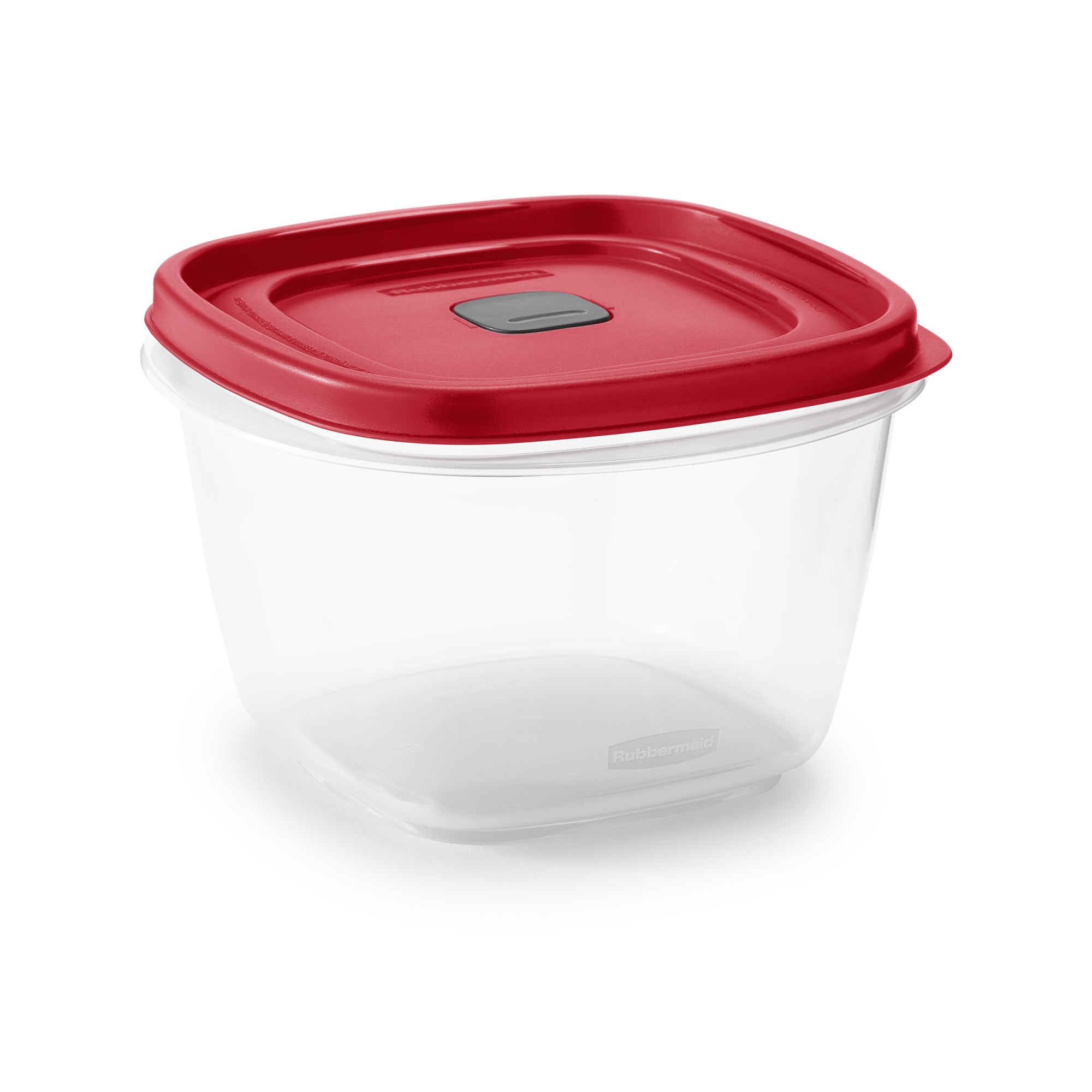 Rubbermaid Easy Find Lid Food Storage Container, 7-Cup, Red - Bed
