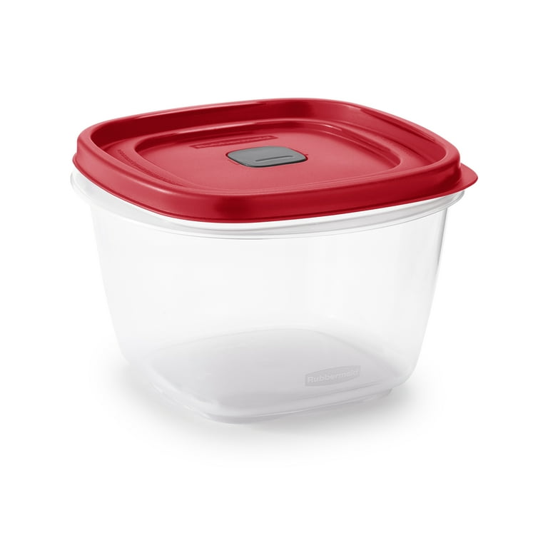 3/5/7 Cup Replacement Lids for Rubbermaid Food Storage Containers Steam Vent (2-Pack, Red)