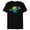 Black, variant on Disney and Pixar’s Toy Story Alien Fourth of July - Short Sleeve Blended T-Shirt for Adults - Customized-Ocean Blue