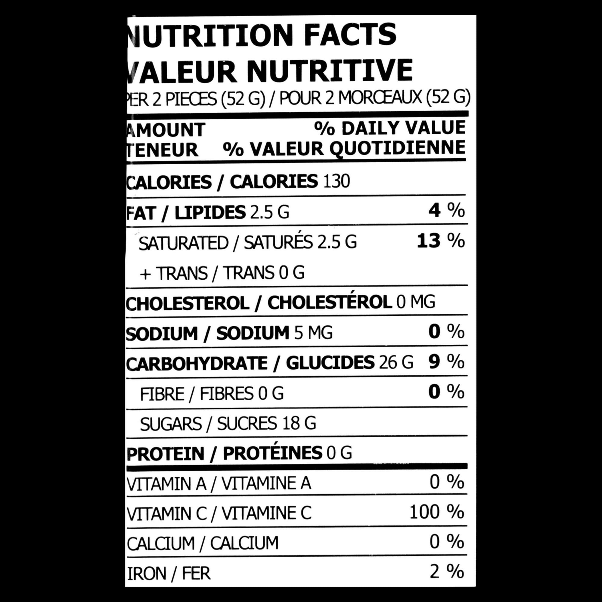 Buono Mochi lce Frozen Dessert Mango, Net Wt. 7.33 oz. (208g.) – 8 pieces