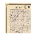 thumbnail image 4 of Historic County Map - Rush County Indiana - Andreas 1876 - Vintage Wall Art, 4 of 4