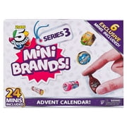 Mini Brands Series 3 Limited Edition 24-Surprise Pack with 6 Exclusive Minis by ZURU
