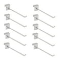 thumbnail image 4 of COOPHYA 20Pcs Display Racks for Wall Sturdy Metal for Closet Organization Silver 11.8in, 4 of 8