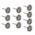 thumbnail image 1 of LOVIVER 2 X 10 Pcs Brosse en Fil d'Acier 2.2 cm, Brosse de Retrait de Rouille en Métal Accessoires, 4 Pcs, 1 of 8