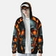 thumbnail image 2 of Fotbe Flame Metal Skull Chaqueta con Protección Solar UPF 50+ para Hombre y Mujer, Camisa con Capucha y Bolsillos-Medium, 2 of 7