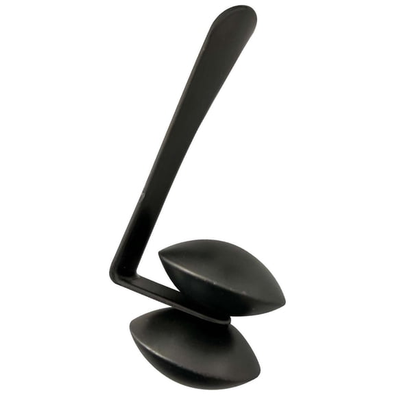 Naiovety Agitador de talón de pie ABS para bateristas de cajón Sonidos diversos con resonancia profunda Fácil de tocar Tono terroso Estilo A Type3 NO3