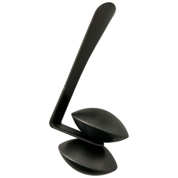 Naiovety Agitador de talón de pie ABS para bateristas de cajón Sonidos diversos con resonancia profunda Fácil de tocar Tono terroso Estilo A Type3 NO3