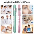 thumbnail image 7 of CAVN 2 Pack Pen Lights for Nurses with Pupil Gauge Medical LED Aluminum Alloy Penlights, 7 of 7