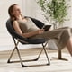 thumbnail image 3 of Yeshouse Silla de piso plegable extragrande con asiento de felpa antideslizante para adolescentes y adultos, ideal para dormitorio o sala de estar, 3 of 9