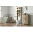 thumbnail image 3 of VERDALAY Armario de baño con 3 cajones Armario de almacenamiento de pie con una sola puerta Armario de madera con patas elevadas Armario lateral organizador Armario con puerta para baño y dormitorio, 3 of 8