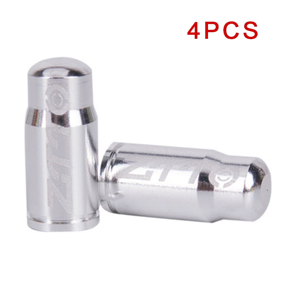 4 x Bike Bicycle Aluminium Valve CAP Dust Cover MTB FIX Road Race