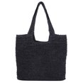 thumbnail image 1 of Bolso Paja Un Hombro Moderno Y Sencillo Bolso Tejido A Mano Bolso Playa Informal Y Versátil Gran Capacidad, 1 of 9