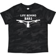 thumbnail image 3 of Inktastic Life Behind Bars Mountain Bike Boys or Girls Toddler T-Shirt, 3 of 5