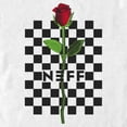 thumbnail image 2 of Men's NEFF Checkered Rose  Graphic Tee White Medium, 2 of 5