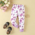 thumbnail image 2 of Gibobby Conjunto de Bebé A Niño Traje de manga larga para niña, traje de primavera y otoño para niña, traje de piezas de princesa de manga larga para niña(Morado, 12-18 Meses), 2 of 5