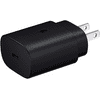 Adaptive Fast Charger 25W USB-C Super Fast Charging Wall Charger for Asus Zenfone 5 ZE620KL (USB-C Cable is NOT included) - Black (US Version With Warranty)