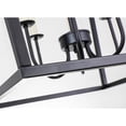 thumbnail image 5 of Maddox 6 light Black chandelier, 5 of 12