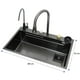 thumbnail image 2 of Tarja de cocina de acero inoxidable Brandtrendy Tarja 80x45, 2 of 5