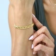 thumbnail image 3 of Nuragold 14k Real Yellow Gold Miami Cuban Link 6.5mm Chain Bracelet (7"-9") Italian Jewelry for Men & Women, 3 of 13
