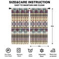 thumbnail image 2 of Blackout Kids Curtains,Boho Bohemia Geometric Line Art Childrens Insulated Curtains Set Of 2,Bedroom Essentials,Toddler Room Decor 42"x84"(106x213cm), 2 of 4