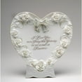 thumbnail image 3 of Ceramic Heart Shape Decorative Plate 7" Roses Wedding Anniversary Stand Included, 3 of 3